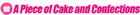 A Piece of Cake and Confections logo