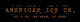 American Ice Co. logo
